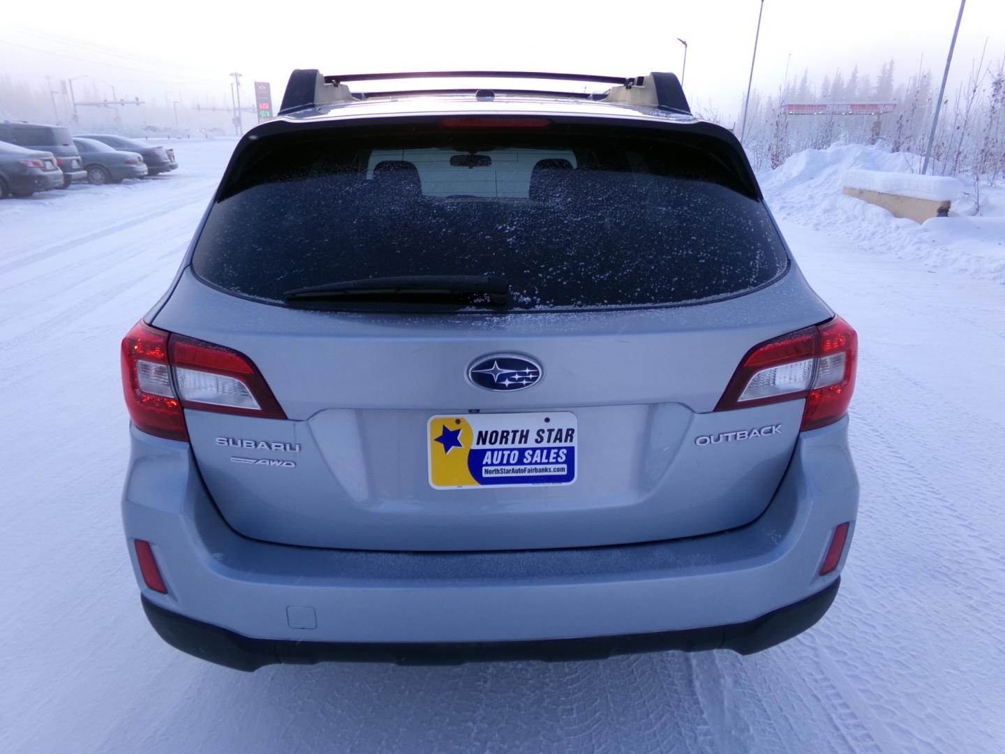 2015 Silver Subaru Outback 2.5i Premium (4S4BSACC9F3) with an 2.5L H4 DOHC 16V engine, 6-Speed Automatic transmission, located at 2630 Philips Field Rd., Fairbanks, AK, 99709, (907) 458-0593, 64.848068, -147.780609 - Photo#3